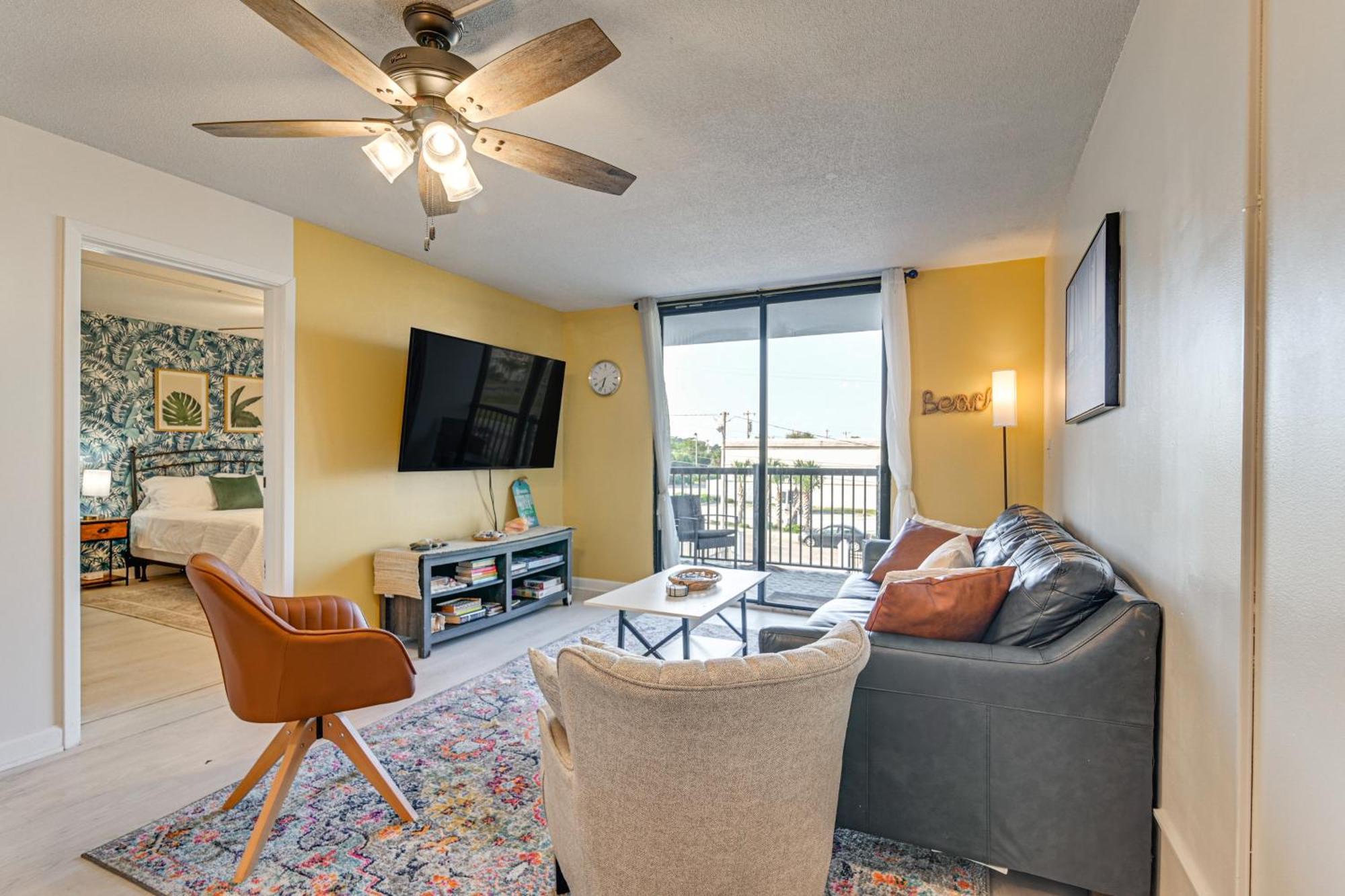 Updated Resort Condo, Walk To Myrtle Beach! Exterior foto